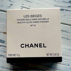 Chanel healthy glow sheer powder number 10